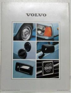 1979 Volvo 343 Sales Brochure - Dutch Text