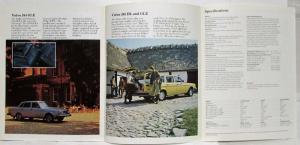 1979 Volvo 240 Series Sales Brochure - UK Market