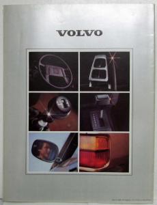 1979 Volvo 240 Series Sales Brochure - UK Market