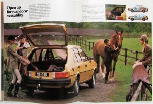 1980 Volvo 340 Series Sales Brochure - Overseas Market