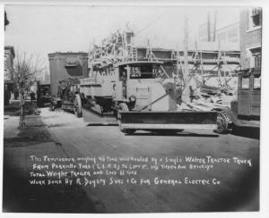 1925 Walter Snow Plow Tractor Truck Press Photo 0004