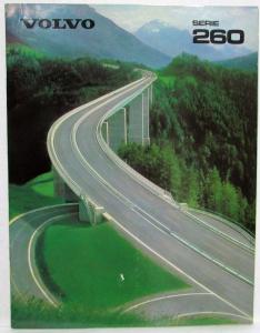 1980 Volvo 260 Series Sales Brochure - Dutch Text