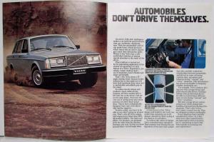 1980 Volvo The Drivers Car Sales Brochure