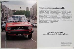 1980 Volvo Series 66 Sales Brochure - Dutch Text - Belgian Market