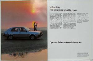 1980 Volvo 340 Series Sales Brochure - European Edition