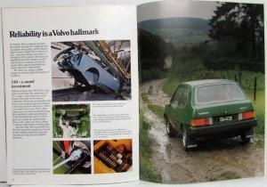 1980 Volvo 340 Series Sales Brochure - European Edition