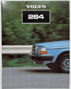 1981 Volvo 264 Sales Brochure - UK Market