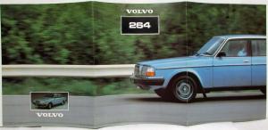 1981 Volvo 264 Sales Brochure - UK Market