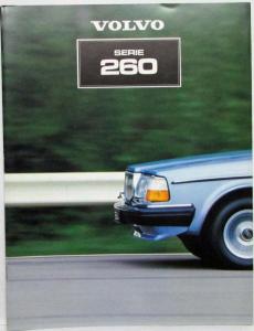 1981 Volvo 260 Series Sales Brochure - Dutch Text