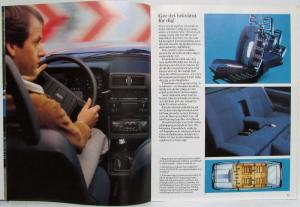 1981 Volvo 340 Series Sales Brochure - Swedish Text