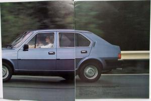 1981 Volvo 340 Series Sales Brochure - UK Market - RHD