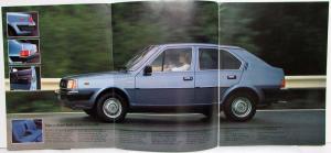 1981 Volvo 340 Series Sales Brochure - UK Market - RHD