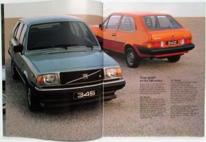 1981 Volvo 340 Series Sales Brochure - UK Market - RHD