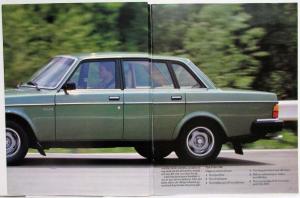 1981 Volvo 240 Series Sales Brochure - Swedish Text