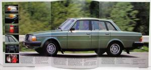 1981 Volvo 240 Series Sales Brochure - Swedish Text