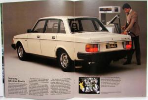 1981 Volvo 240 Series Sales Brochure - Swedish Text