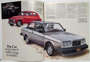 1981 Volvo The Drivers Car Sales Brochure