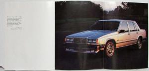 1983 Volvo 760 GLE Tri-fold Sales Brochure