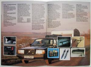 1983 Volvo Taking Towing in Their Stride Sales Brochure - UK Market