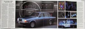 1985 Volvo 240 Sales Folder - French Text