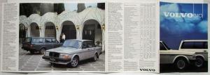 1985 Volvo 240 Sales Folder - French Text