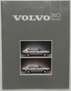 1985 Volvo 360 Sales Folder - Japanese Text