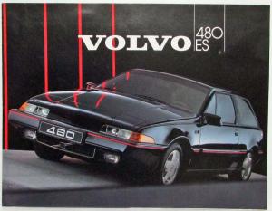 1986 Volvo 480 ES Sales Folder