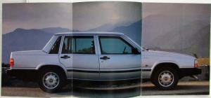 1987 Volvo 740 Sales Brochure - UK Market
