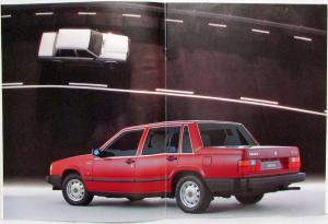 1987 Volvo 740 Sales Brochure - UK Market