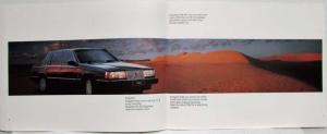 1989 Volvo 760 Sales Brochure - Australian Market