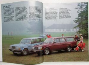 1981 Volvo 245/265 Sales Brochure - UK Market