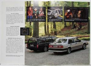 1994 Volvo 440/460 and 940 Sales Folders - Swedish Text