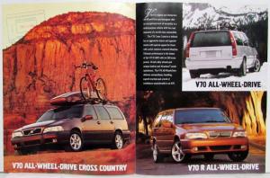 1998 Volvo V70 All-Wheel Drive Sales Folder