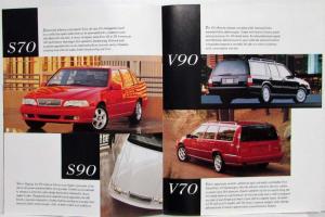 1998 Volvo Full Line Sales Brochure - C70 S70 V70 S90 V90