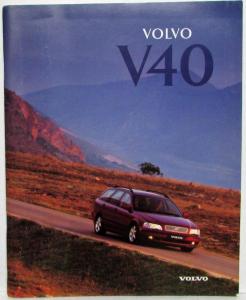 1997 Volvo V40 Prestige Sales Brochure