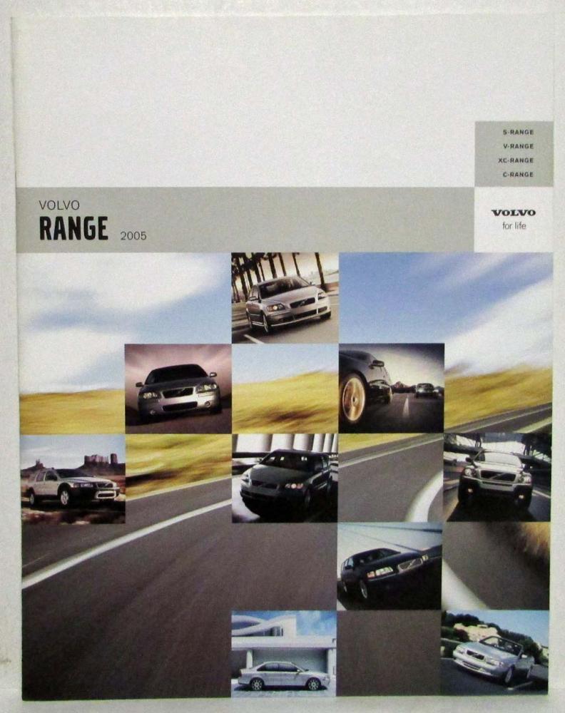 2005 Volvo Full Line Range Sales Brochure S V XC C