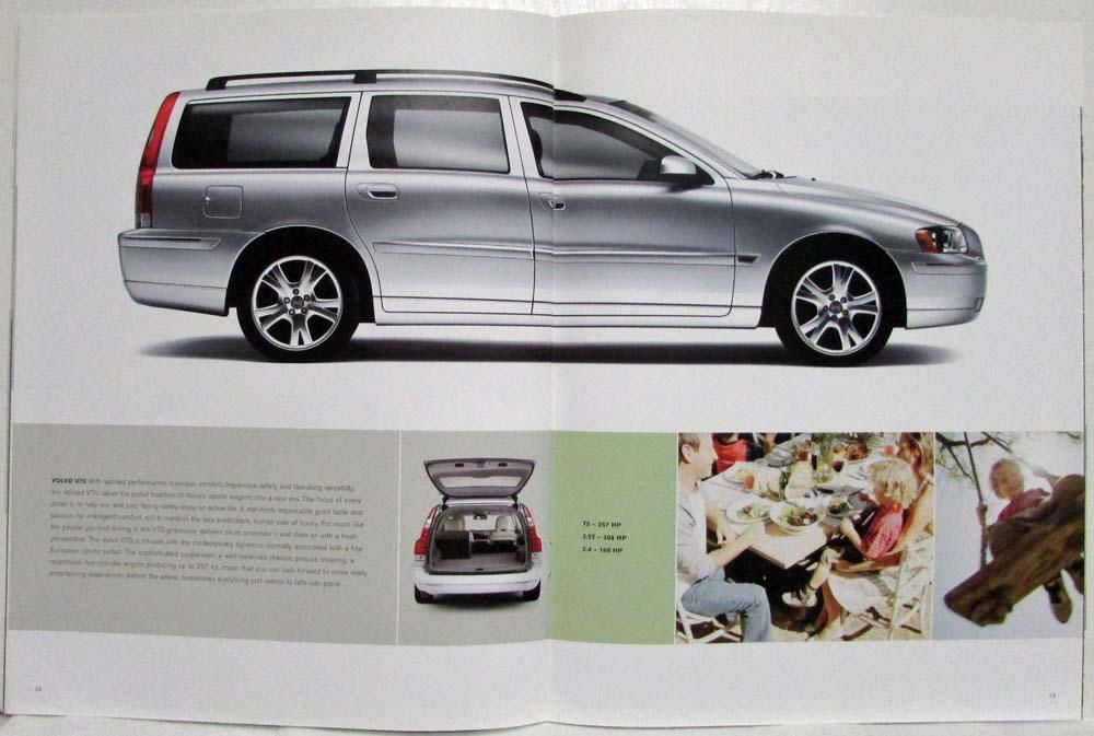 2005 Volvo Full Line Range Sales Brochure S V XC C