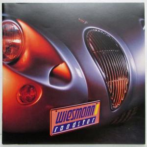 1993-2006 Wiesmann Roadster MF 28 MF 3 Sales Brochure - French Text