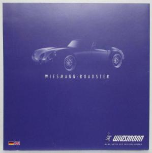 2000-2005 Wiesmann Roadster Sales Folder - German & English Text