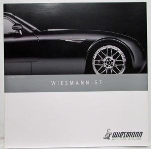 2008 Wiesmann GT and Roadster Sales Folder - Italian and French Text