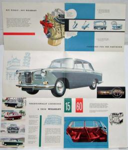 1959 Wolseley 1560 New Italian Line Sales Folder - Australian Market