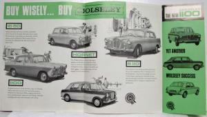 1965-1966 Wolseley 16/60 1100 Hornet 6/110 Sales Folder - UK