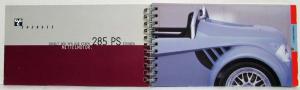 1999-2000 YES Roadster Spiral Bound Sales Booklet - German Text
