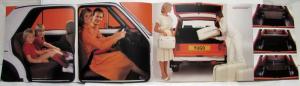 1983 Yugo Cars Sales Brochure - UK Market