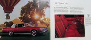 1980 Cadillac Fleetwood Deville Seville Eldorado Limo Prestige Sales Brochure