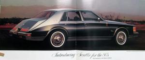 1980 Cadillac Fleetwood Deville Seville Eldorado Limo Prestige Sales Brochure