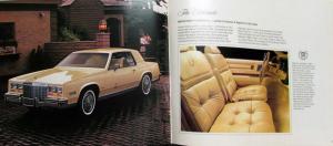 1980 Cadillac Fleetwood Deville Seville Eldorado Limo Prestige Sales Brochure