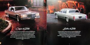 1983 Cadillac DeVille Fleetwood Brougham Limo Eldorado Seville Sales Brochure XL