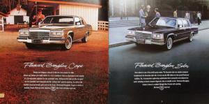 1983 Cadillac DeVille Fleetwood Brougham Limo Eldorado Seville Sales Brochure XL