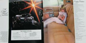 1983 Cadillac DeVille Fleetwood Brougham Limo Eldorado Seville Sales Brochure XL